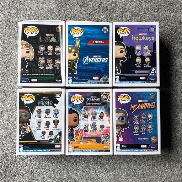 Funko Pop Marvel Set - Picture 3 of 3